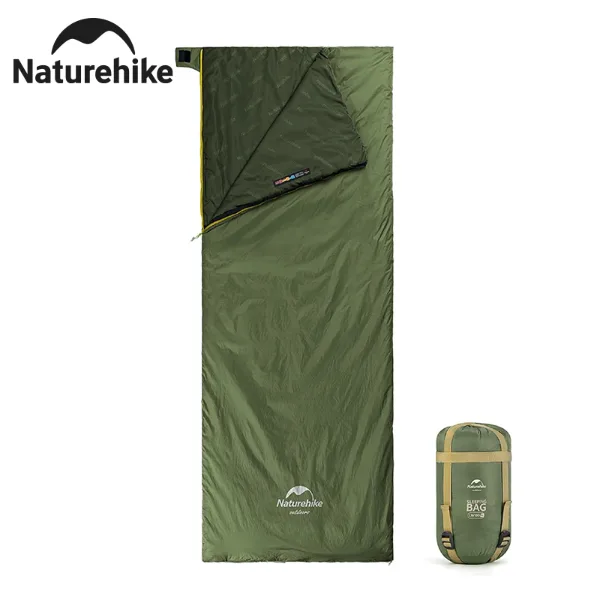Naturehike LW180 Sleeping Bag Ultralight 3 Seasons Spring Summer Sleeping Bag Outdoor Hiking Camping Sleeping 