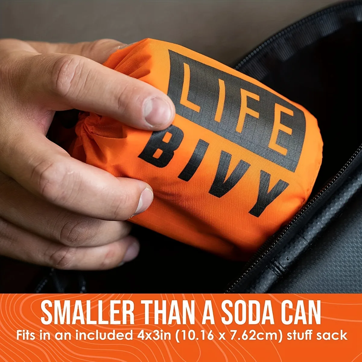 Portable Waterproof Emergency Survival Sleeping Bag Outdoor Edc Camping Gear Thermal Sack First Aid Rescue Kit