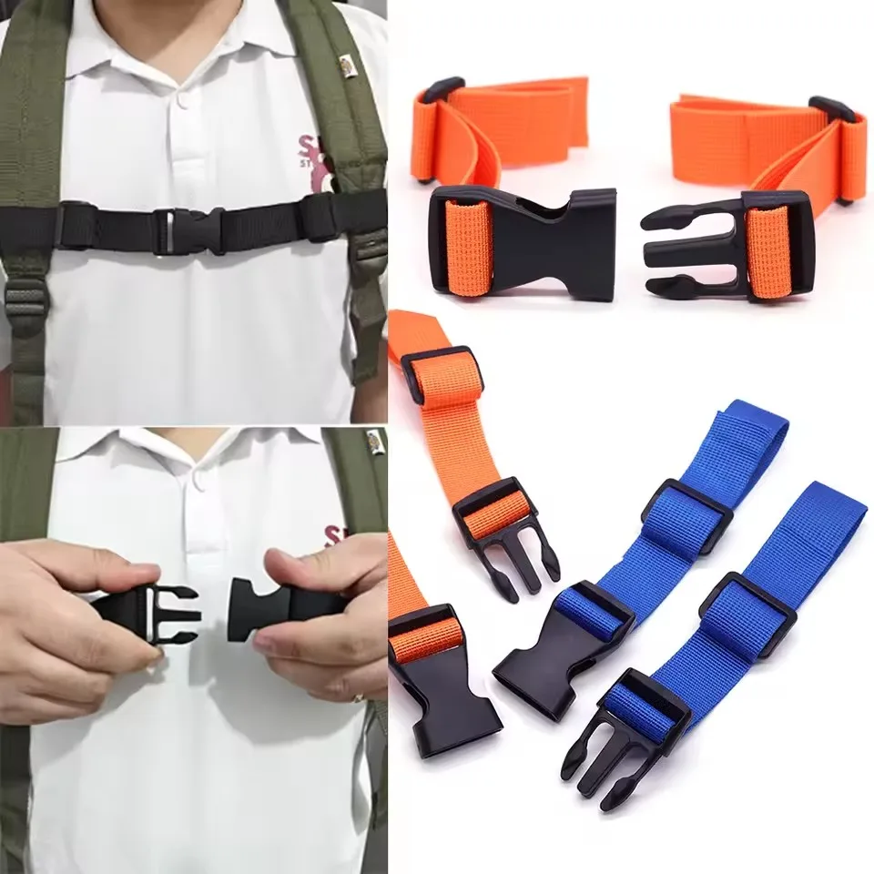 Backpack Chest Bag Strap Harness Adjustable Shoulder Strap For Bag Outdoor Camping Tactical Bags Straps Access