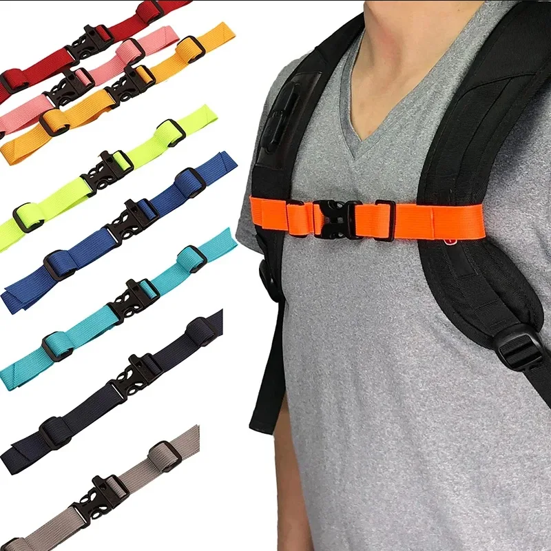 Backpack Chest Bag Strap Harness Adjustable Shoulder Strap For Bag Outdoor Camping Tactical Bags Straps Access