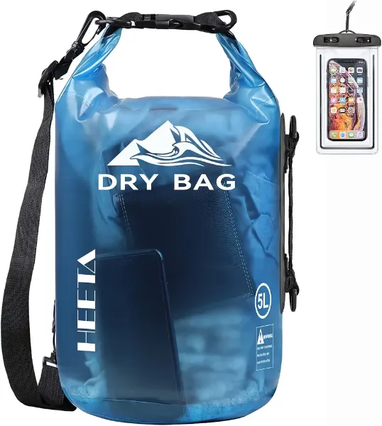 HEETA Dry Bag Waterproof Backpack with Phone Case 5L/10L/20L/30L/40L Global Recycled Standard
